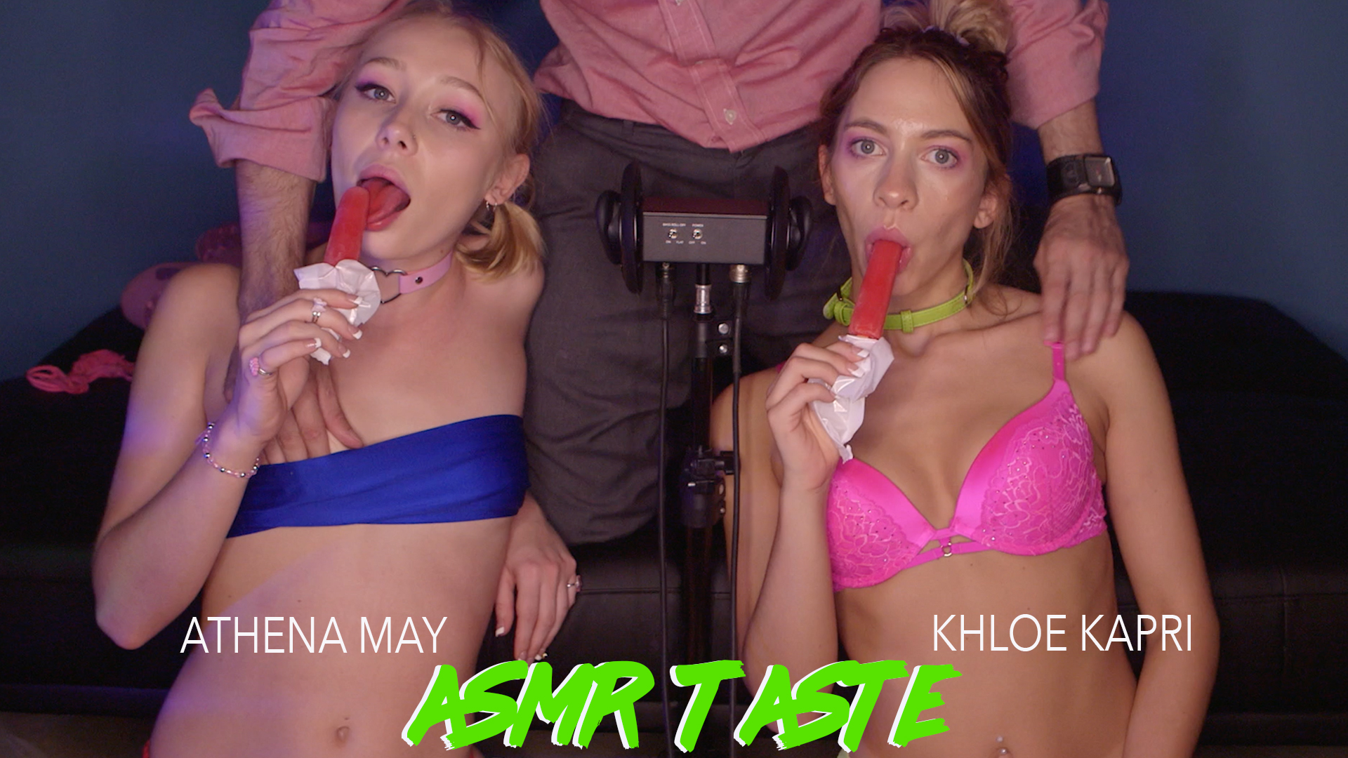 ASMR Taste - Khloe Kapri & Athena May